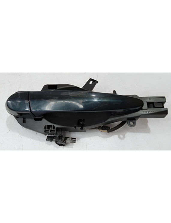 Maçaneta Externa Dianteira Direita Bmw 320i 2006 - 2012 Preto Dianteira