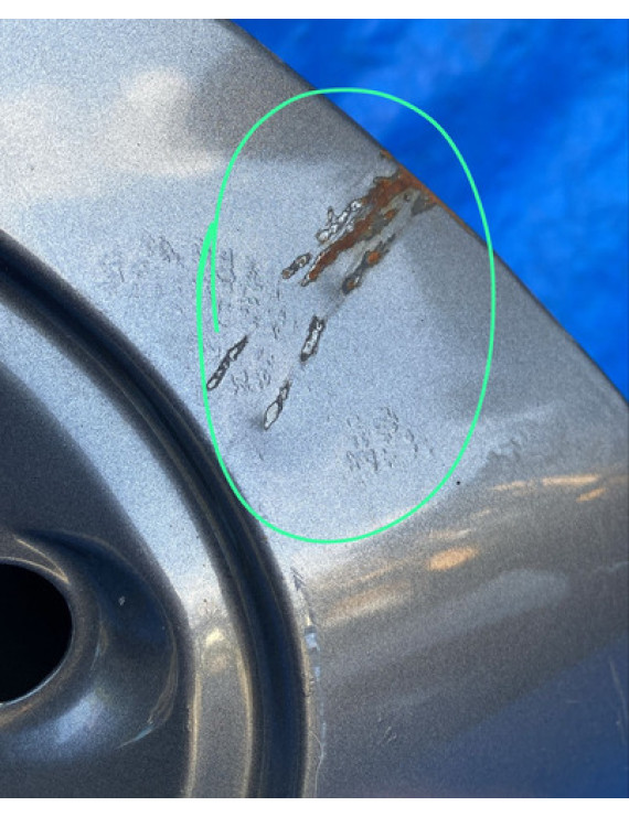 Porta Dianteira Direita Peugeot 206 2001 A 2012 Detalhes Dianteira Direita Prateado