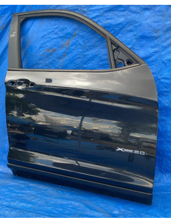 Porta Dianteira Direita Bmw X3 2013 2014 2015 2016 Dianteira Direita Preto