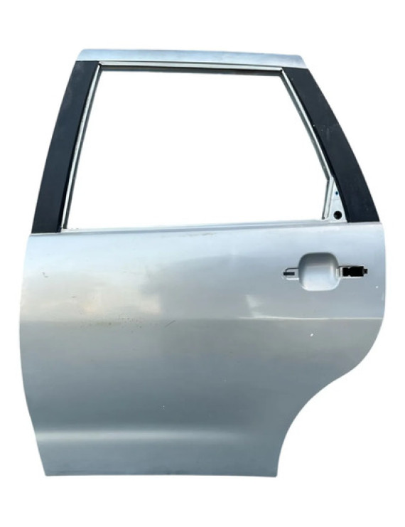 Porta Traseira Esquerda Seat Córdoba 1999 A 2002 Traseira Esquerdo Prateado