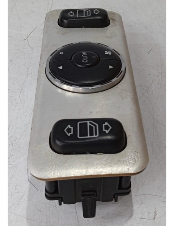 Botão Comando Vidro E Ar Traseiro Mercedes Ml350 2004 2005 Preto