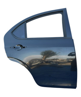 Porta Traseira Direita Jac J3 Hatch 2010 A 2014 Traseira Direita Preto