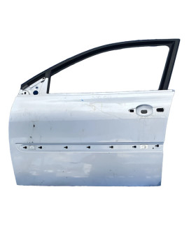 Porta Dianteira Esquerda Megane 2007 A 2012 Dianteira Esquerdo Prateado