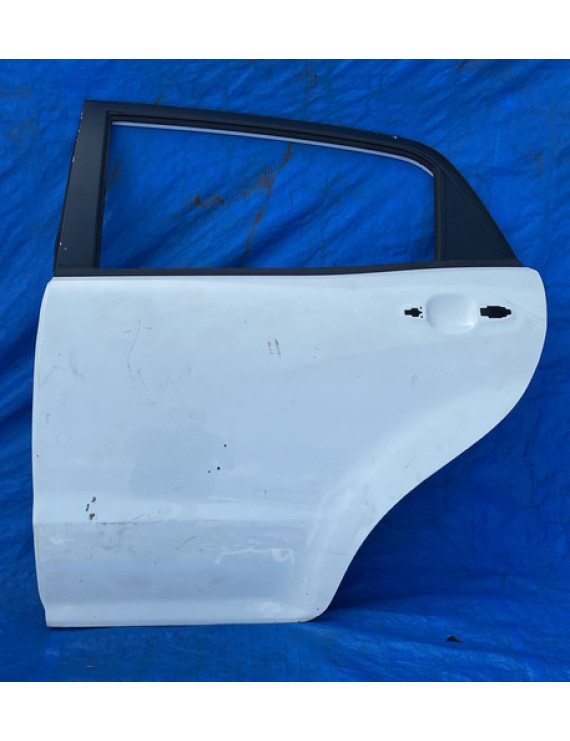 Porta Traseira Esquerda Ssangyong Korando 2011 A 2014 Traseira Esquerdo Branco
