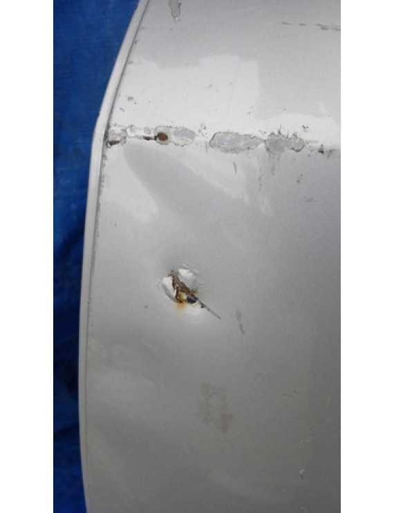 Porta Traseira Esquerda Tucson 2006 - 2016 / Avaria Prateado