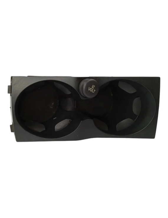 Porta Copos Console Volvo Xc60 2010 2011 2012 Preto