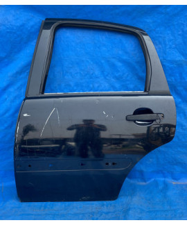 Porta Traseira Esquerda Citröen C3 2003 A 2012 Traseira Esquerdo Preto
