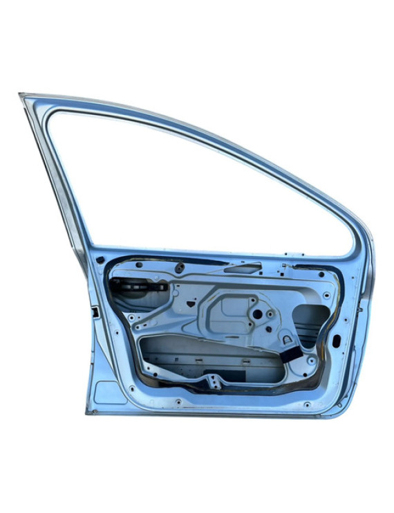 Porta Dianteira Esquerda Peugeot 307 Sw 2002 A 2012 Dianteira Esquerdo Prateado