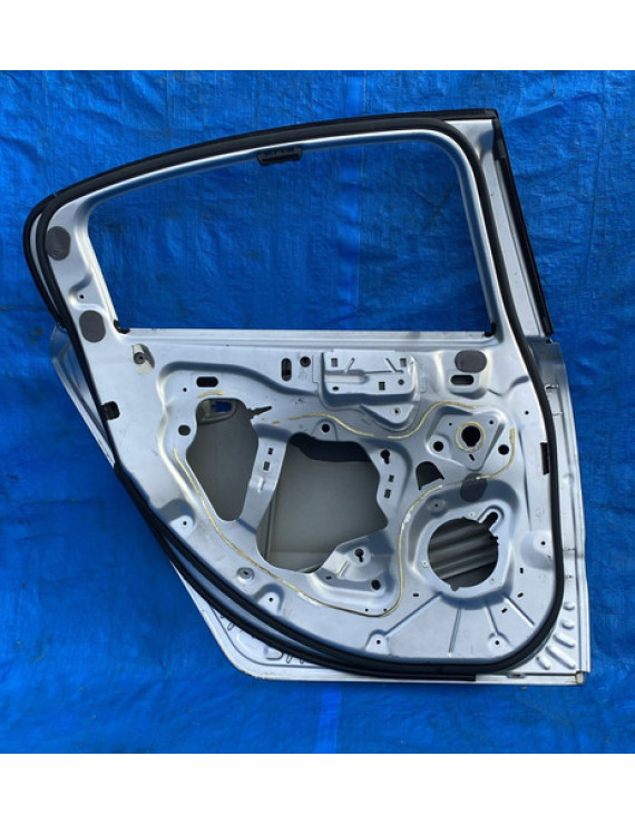 Porta Traseira Esquerda Peugeot 508 2012 2013 2014 2015 Traseira Esquerdo Prateado