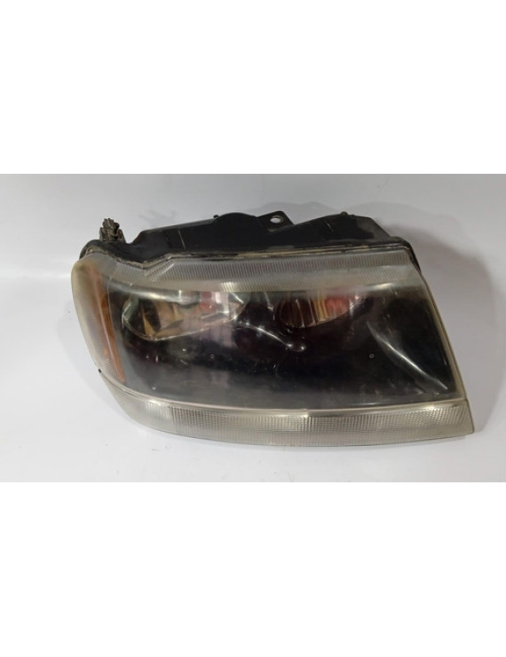 Farol Direito Cherokee 2000 2001 2002 2003 Direito/passageiro