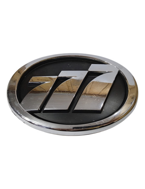 Emblema Traseiro Lifan X60 2014 2015 2016 2017 2018 Prateado