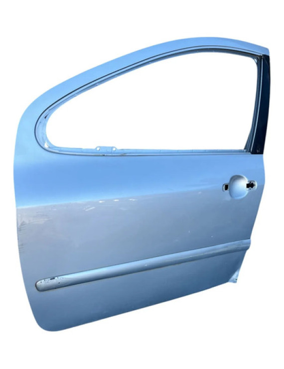 Porta Dianteira Esquerda Peugeot 307 Sw 2002 A 2012 Dianteira Esquerdo Prateado