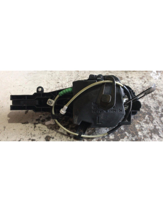 Maçaneta Externa Traseira Esquerda Bmw X3 2014 2015 2016 Preto