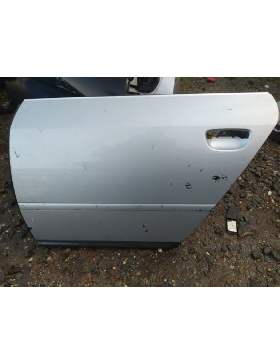 Porta Traseira Esquerda Audi A4 2002 2003 2004 2005 2006 Dianteira Esquerdo Prateado