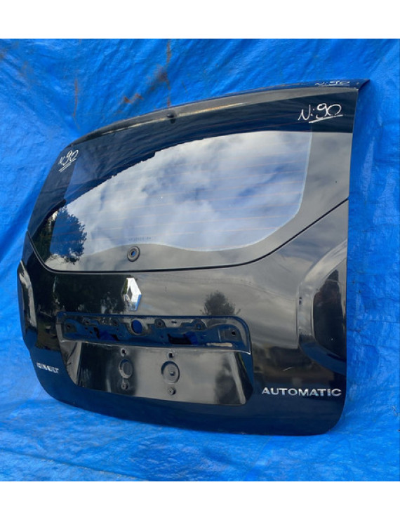 Tampa Traseira Duster 2015 A 2018 Detalhe Preto