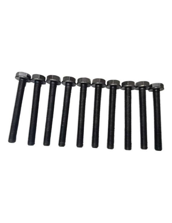 Kit Parafuso Mancal Virabrequim A3 1.8 Aspirado 2005 Preto