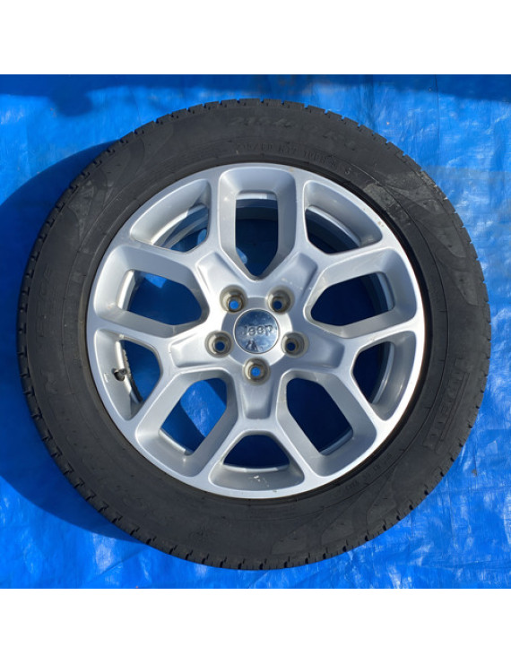 Roda Jeep Renegade 2015 2016 2017 2018 2019 2020 2021 Aro 17 Cinza
