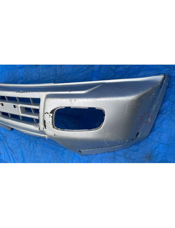 Parachoque Dianteiro Mitsubishi Pajero Full 1999 A 2002 Prateado
