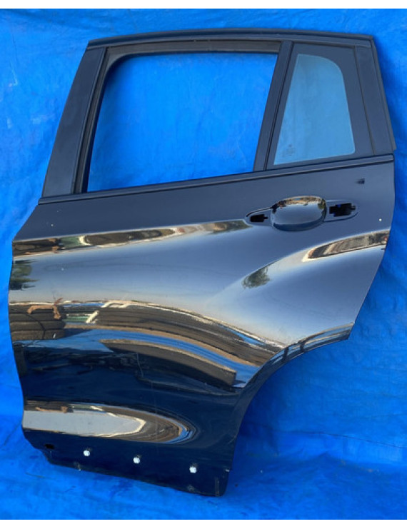 Porta Traseira Esquerda Bmw X4 2015 2016 2017 2018 Traseira Esquerda Preto