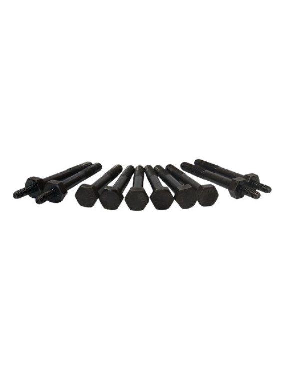 Kit Parafuso Mancal Virabrequim Ecosport Fiesta 1.6 03-2008 Preto