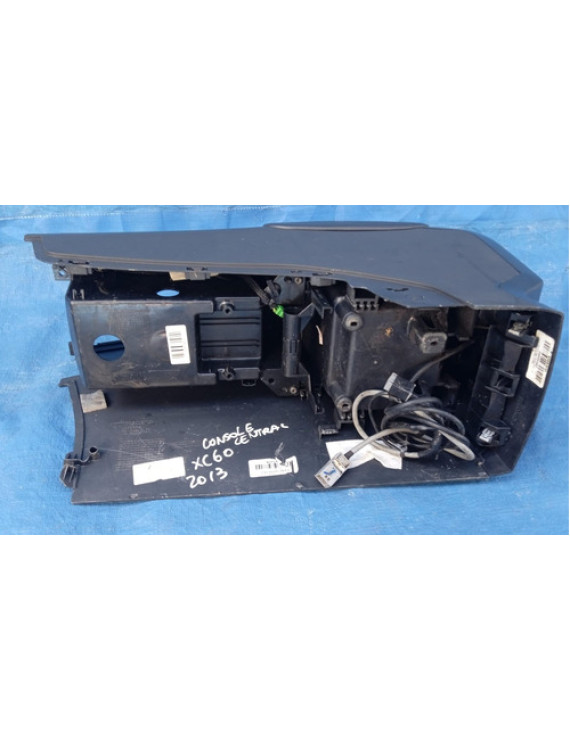 Apoio De Braço Console Central Volvo Xc60 2011 - 2016 Preto
