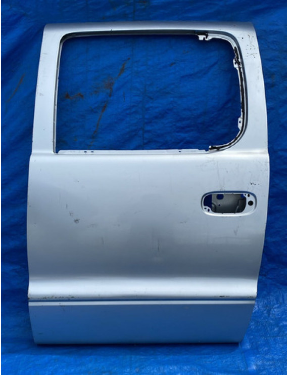 Porta Traseira Esquerda Dodge Dakota 1997 A 2001 Traseira Esquerdo Prateado