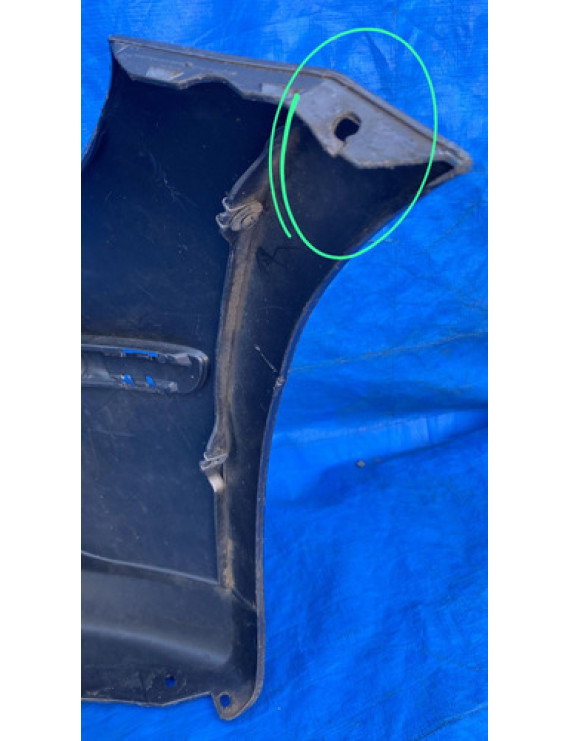Parachoque Dianteiro Bmw 118i 2007 A 2010 / Detalhe Preto