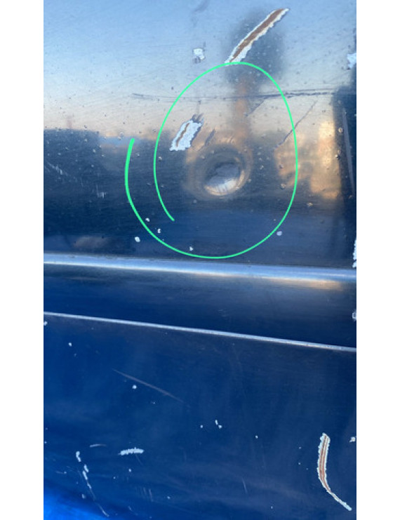 Porta Dianteira Esquerda Mazda 626 1994 A 1997 Dianteira Esquerdo Preto