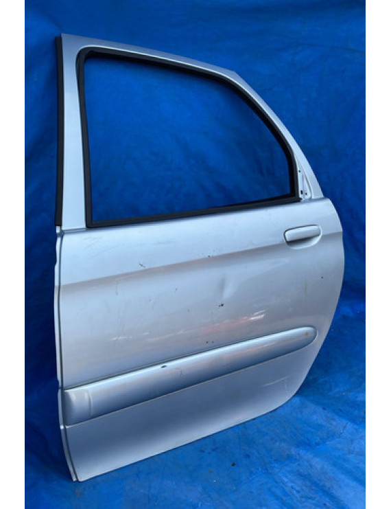 Porta Traseira Esquerda Xsara Picasso 2000 A 2012 Traseira Esquerdo Prateado