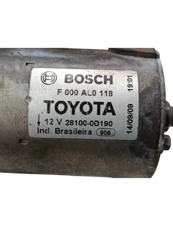 Motor De Arranque Corolla 1.8 Manual 2009 - 2014