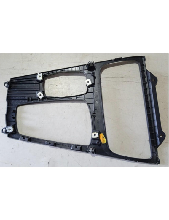 Moldura Central Porta Copos Bmw 535 2012 Preto