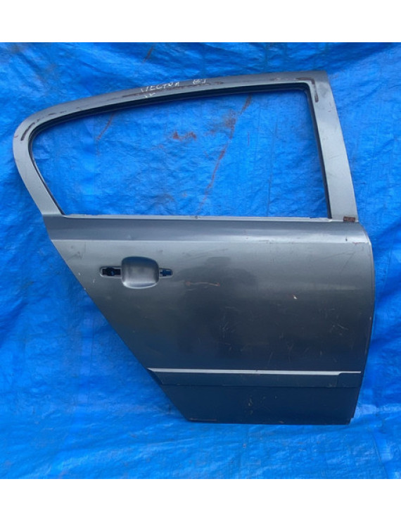 Porta Traseira Direita Vectra Gt Hatch 2006 A 2011 Traseira Direita Preto