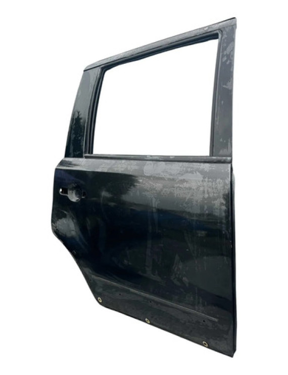 Porta Traseira Direita Nissan Livina 2009 A 2014 Traseira Direita Preto