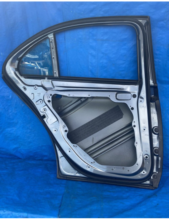 Porta Traseira Esquerda Mercedes E300 2020 Traseira Esquerdo Prateado