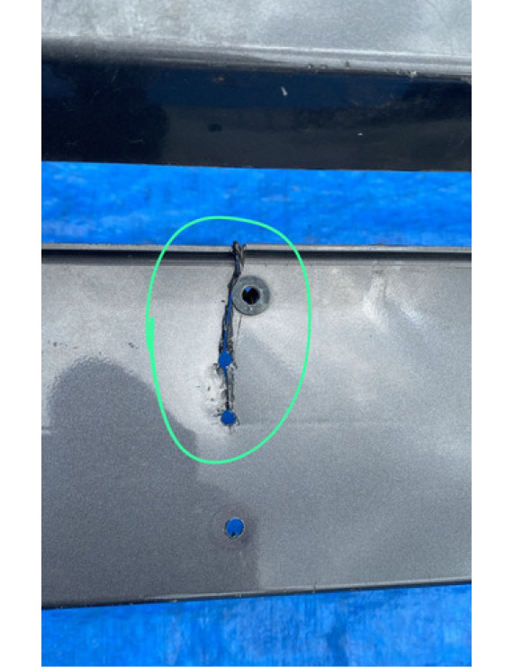 Parachoque Traseiro Grand Vitara 2011 A 2016 / Detalhe