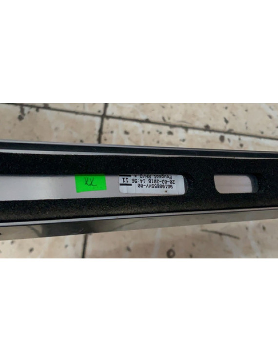 Rack Teto Lado Direito Peugeot 3008 2019 Cinza