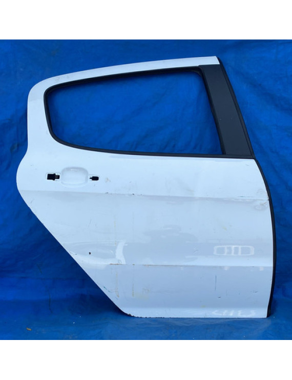 Porta Traseira Direita Peugeot 308 2011 A 2019 / Detalhe Traseira Direita Branco