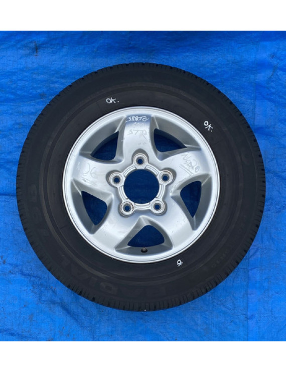 Estepe Aro 15 Kia Sportage 1997 A 2005 Preto