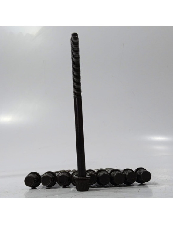 Kit Parafuso Cabeçote Civic 1.8 2012 2013 2014 2015 2016 Preto