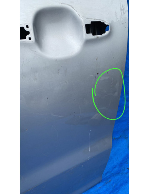 Porta Dianteira Esquerda Ssangyong Korando 2011 A 2014 Dianteira Esquerdo Prateado