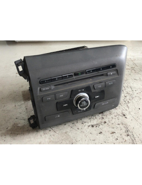 Rádio Cd Player Mp3 Honda Civic 2012 2013 2014 2015 2016