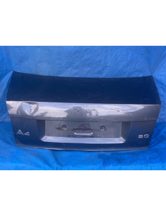 Tampa Traseira Audi A4 2002 2003 2004 Preto