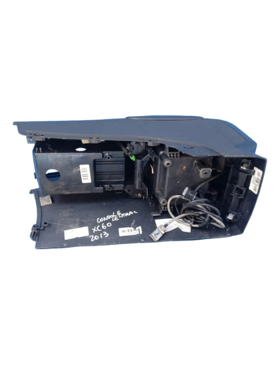 Apoio De Braço Console Central Volvo Xc60 2011 - 2016 Preto