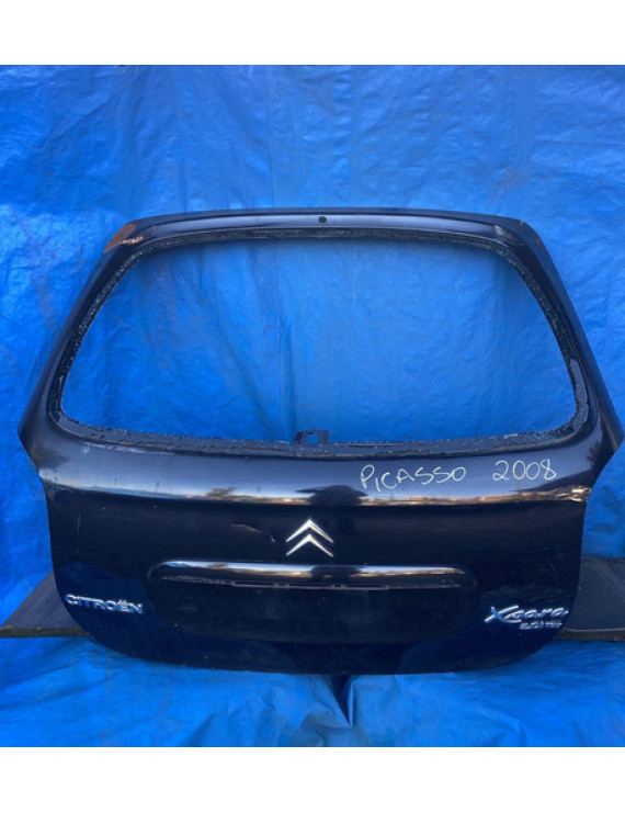 Tampa Traseira Picasso 2001 - 2008 Preto