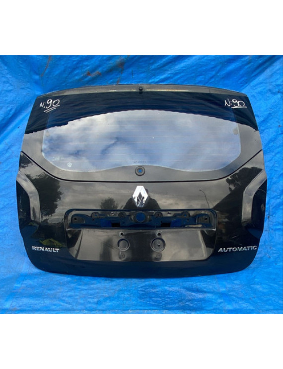Tampa Traseira Duster 2015 A 2018 Detalhe Preto