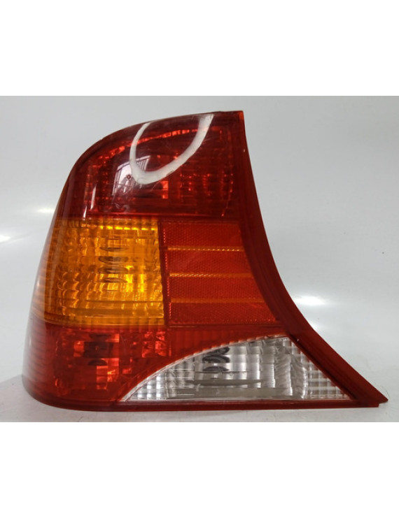 Lanterna Esquerda Ford Focus Sedan 2001 - 2008 Esquerdo/motorista Vermelho