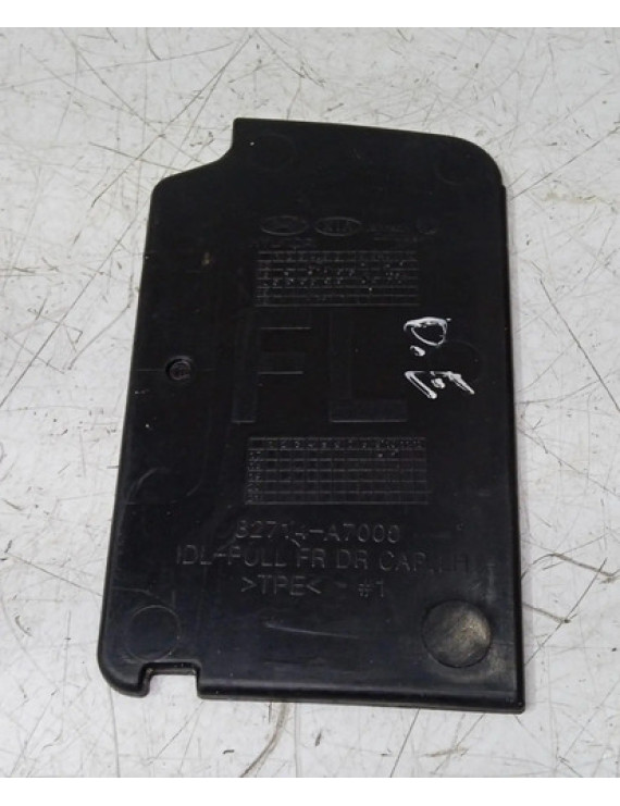 Tapete Porta Objetos Porta Diant Esquerda Cerato 2014 - 2019 Preto