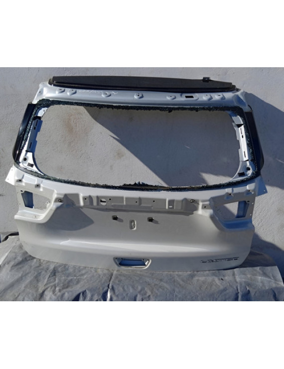 Tampa Traseira Jeep Compass 2017 2018 2019 2020 2021 Prateado