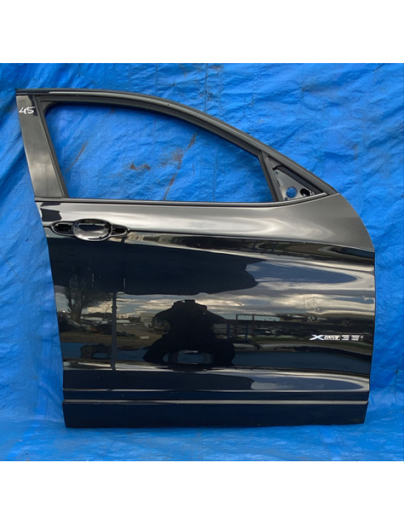 Porta Dianteira Direita Bmw X4 2015 2016 2017 Dianteira Direita Preto