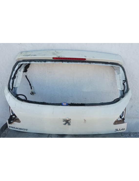 Tampa Traseira Peugeot 3008 2010 - 2015 Branco